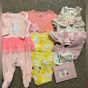 Baby Girl Easter Bundle- Size 9-12mo